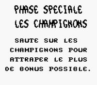 une photo d'Ã©cran de Les Schtroumpfs sur Nintendo Game Boy